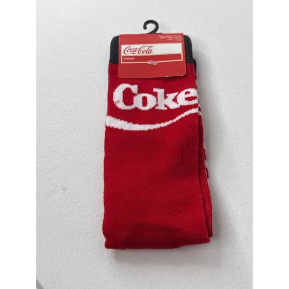 Coke Socks Crazy Fun Graphic Novelty Gift Wacky Silly Odd Cool Coca Cola Mens - Picture 1 of 6